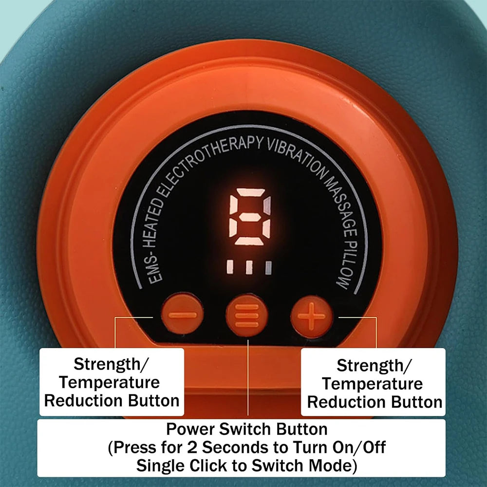 CerviPro™ EMS Heated Neck Traction Pillow