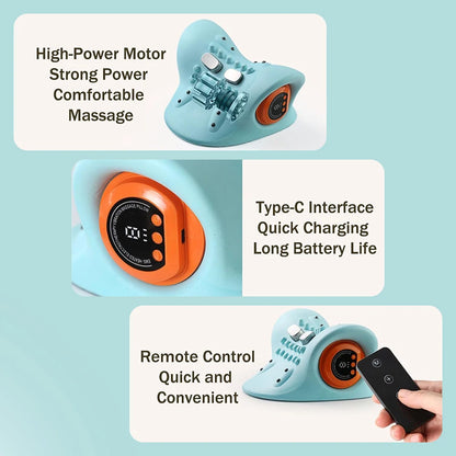 CerviPro™ EMS Heated Neck Traction Pillow